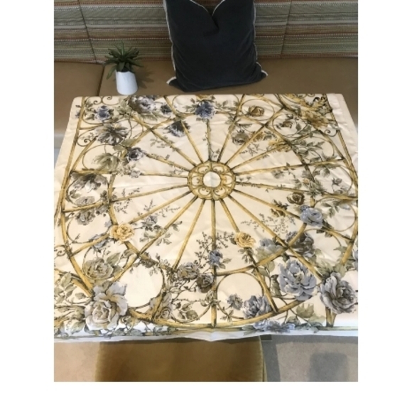 Rare!Dior Silk Scarf- Cream and Gold Granville- Limited Edition Color - Picture 1 of 4